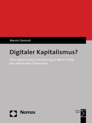 cover image of Digitaler Kapitalismus?